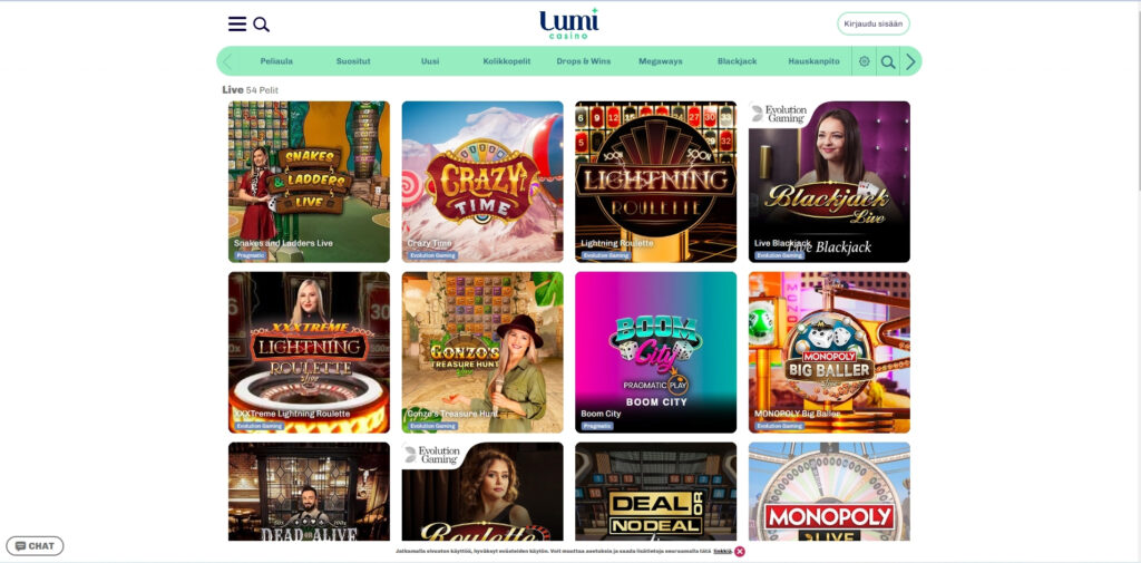 lumi casino livepelit